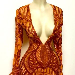 Ginger Spice Dress from JLORRAINE BOUTIQUE 
Auburn / M